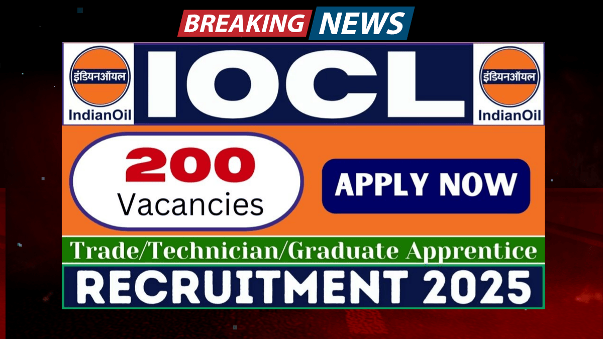 IOCL Recruitment 2025 Notification Pdf