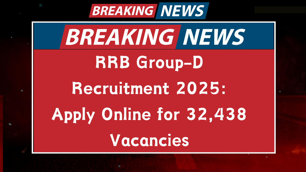 RRB Group-D Recruitment 2025