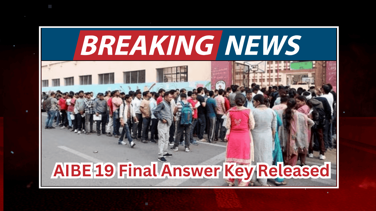 AIBE 19 Final Answer Key Released: 28 Questions Dropped, Results Expected Soon