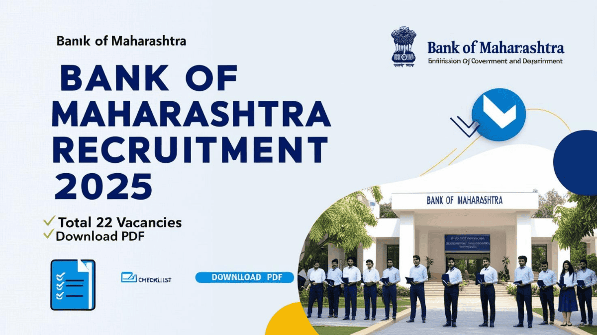 Bank Of Maharashtra Recruitment 2025