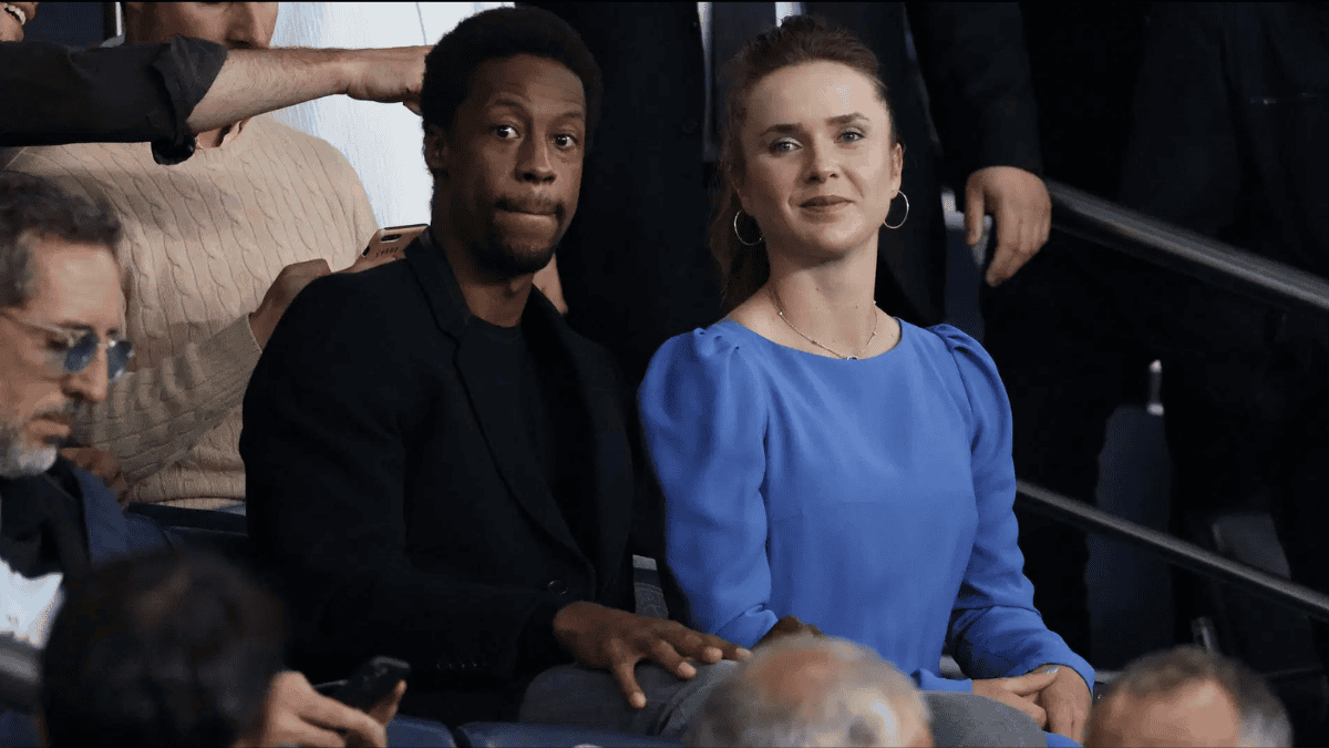 Gael Monfils and Elina Svitolina's Playful Banter Shines at Indian Wells 2025