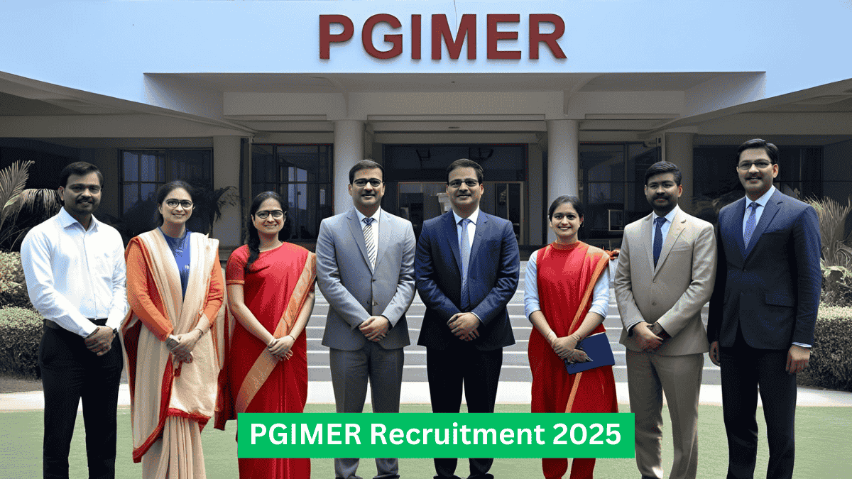 PGIMER Recruitment 2025