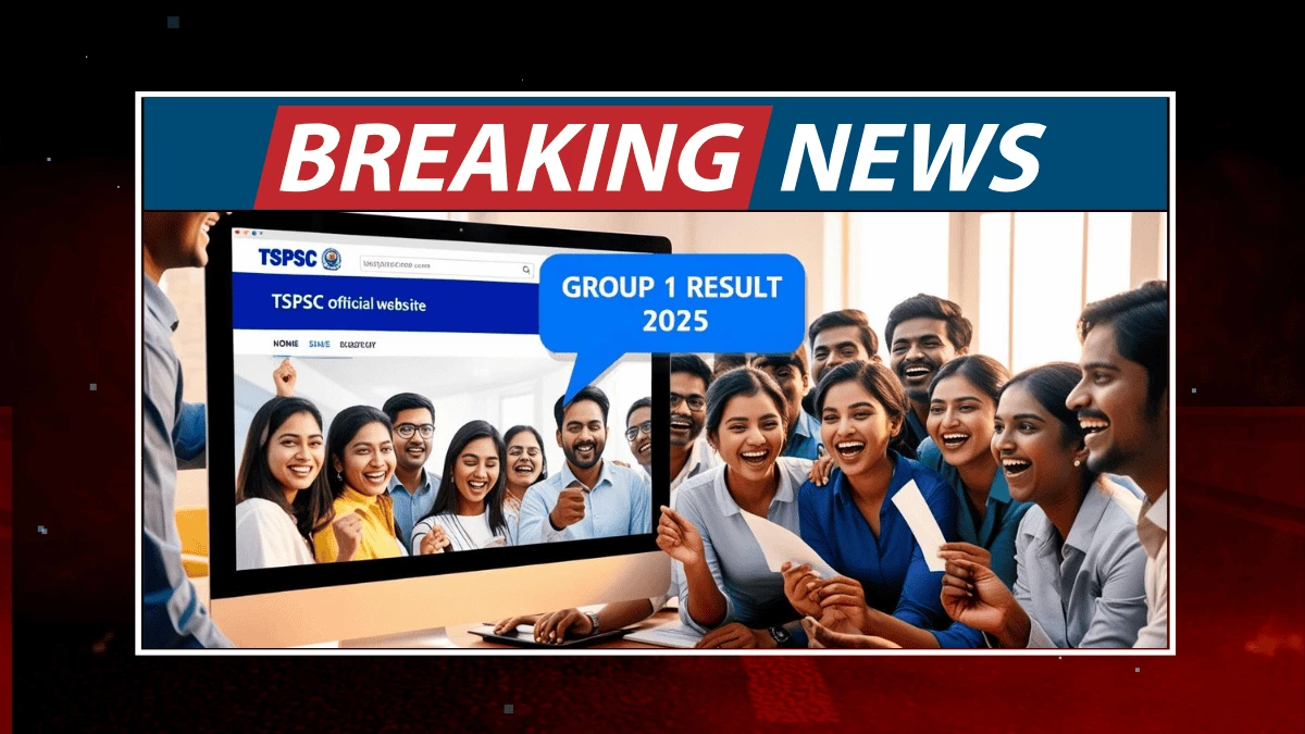 TSPSC Group 1 Result 2025: Date, Direct Link, and How to Download