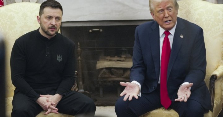 Zelenskyy sees post-Trump polling bump. What about other world leaders? - National | Globalnews.ca